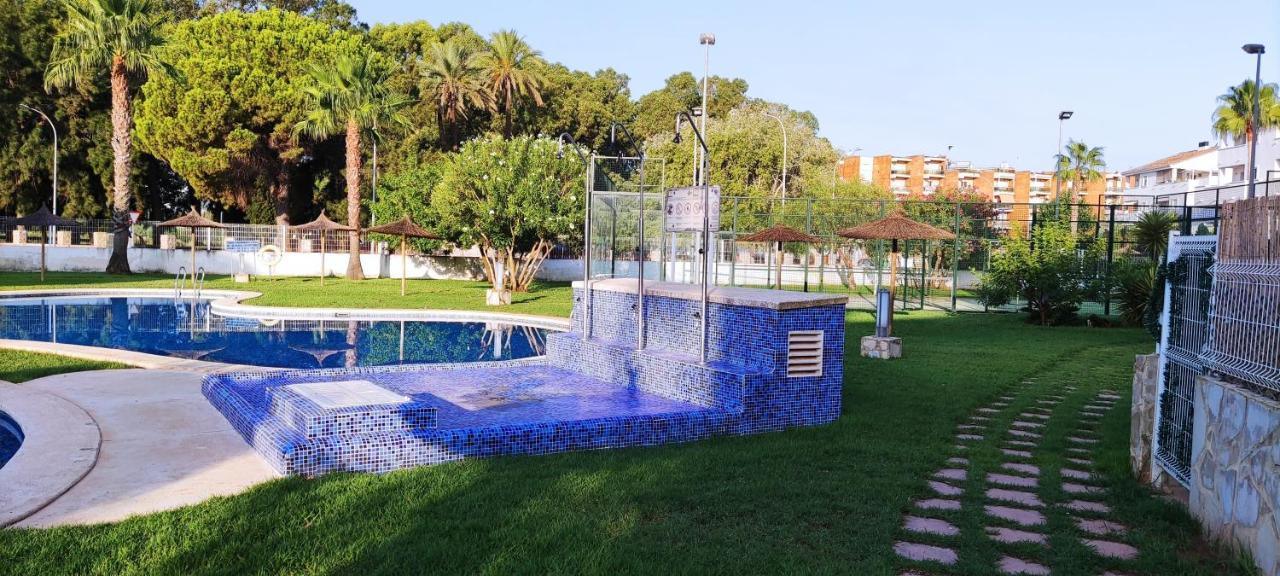 Denia Beach Apartment Jardin Privado Y Piscina エル・ベルゲル エクステリア 写真